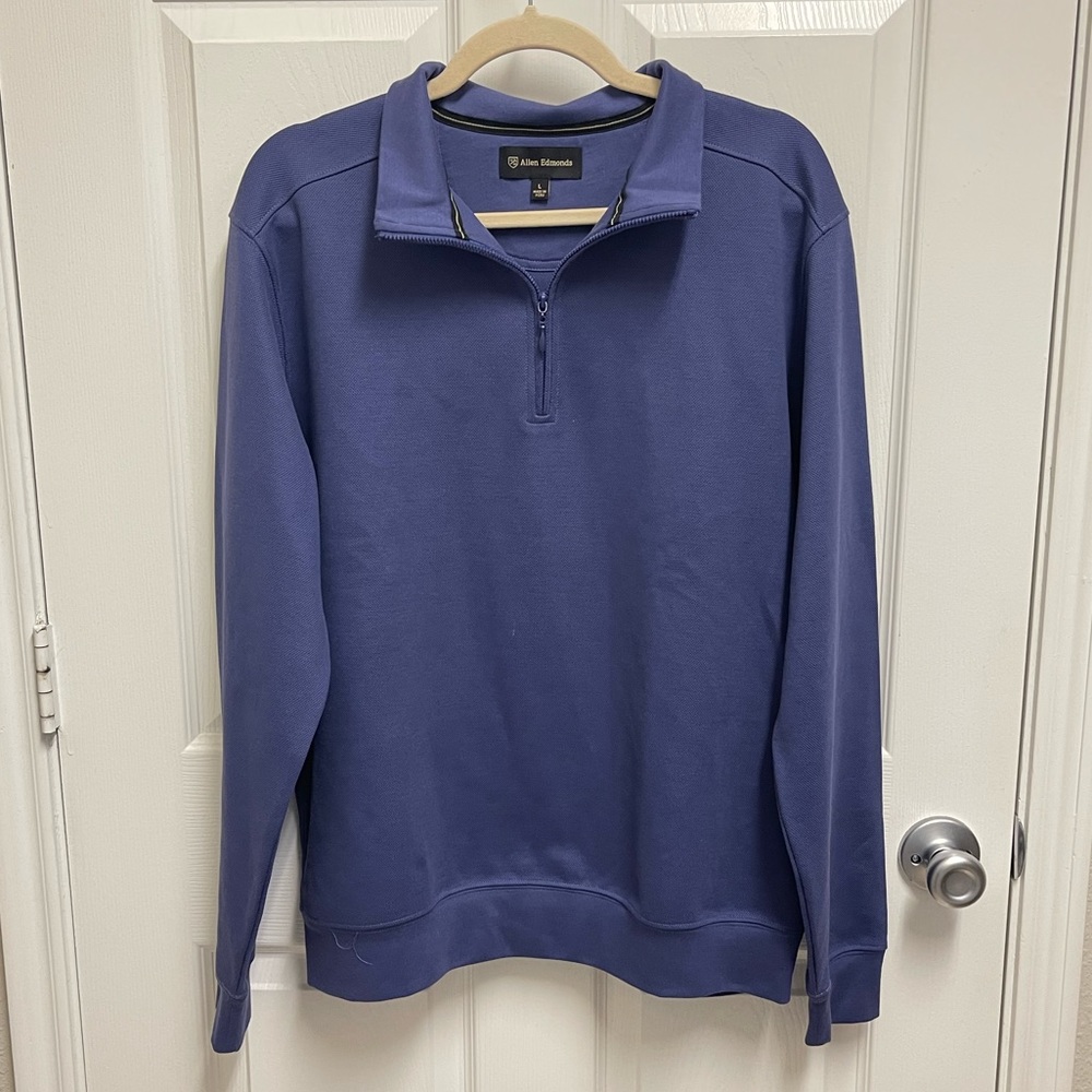 Allen Edmonds Quarter Zip Pullover